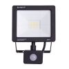 Прожектор світлодіодний з датчиком руху e.LED.flood.stand.sensor.30.6000, 30Вт, 6000К
