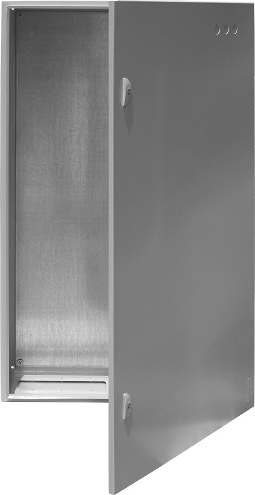 Корпус металлический e.mbox.industrial.p.50.40.20z IP41 с монтажной панелью (500х400х200)