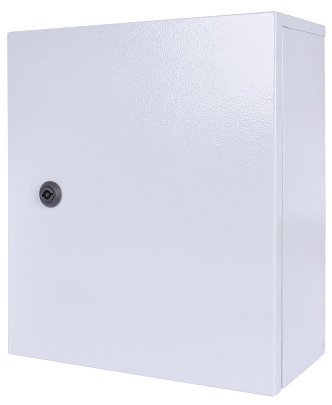 Корпус металевий e.mbox.stand.p.50.40.20 IP54 з монтажною панеллю (500x400x200)