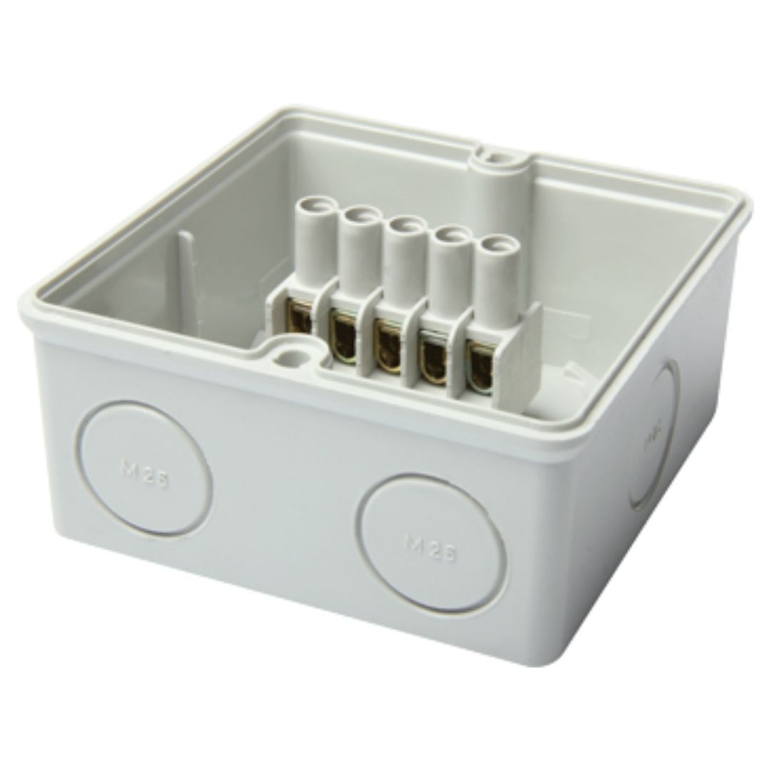 Коробка розподільча e.industrial.db.925.k, 200х160х98 з клемною колодкою