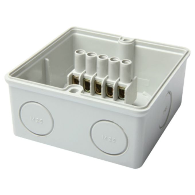 Коробка розподільча e.industrial.db.925.k, 200х160х98 з клемною колодкою