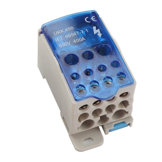 Блок розподільчий e.sn.pro. 400 на DIN-рейку, 400А