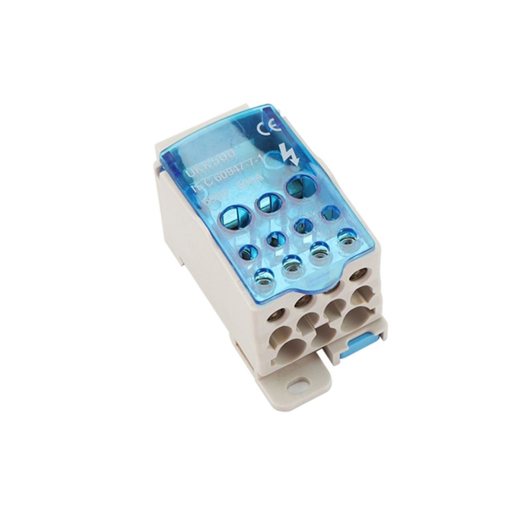 Блок розподільчий e.sn.pro.500 на DIN-рейку, 500А