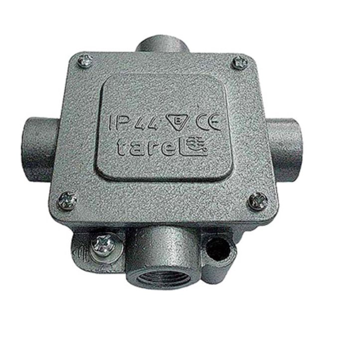 Коробка розподільча металева Р21/4, IP 44, 380 B, 5*10