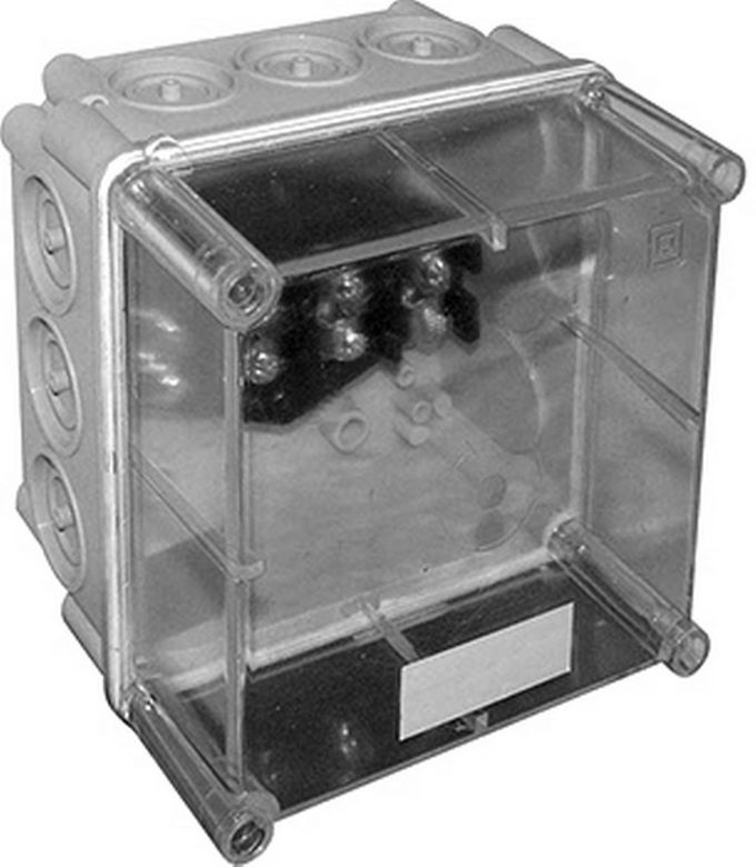 Коробка розподільча пластикова Z1 SO IP 55 з кабельними вводами (165*165*140)