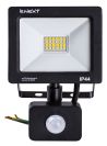 Прожектор світлодіодний з датчиком руху e.LED.flood.stand.sensor.20.6000, 20Вт, 6000К