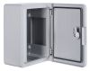 Корпус з ABS-пластику e.plbox.pro.p.28.21.13 з непрозорими дверцятами 280х210х130мм ІР65