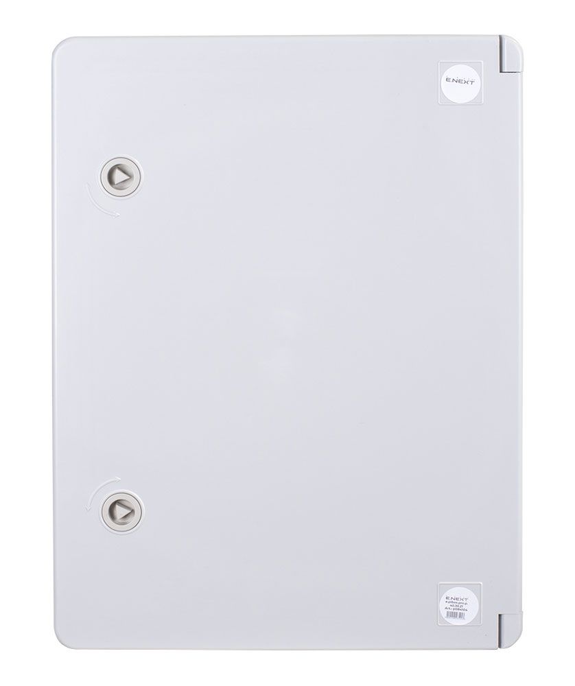 Корпус з ABS-пластику e.plbox.pro.p.40.30.21 з непрозорими дверцятами 400x300x210мм ІР65
