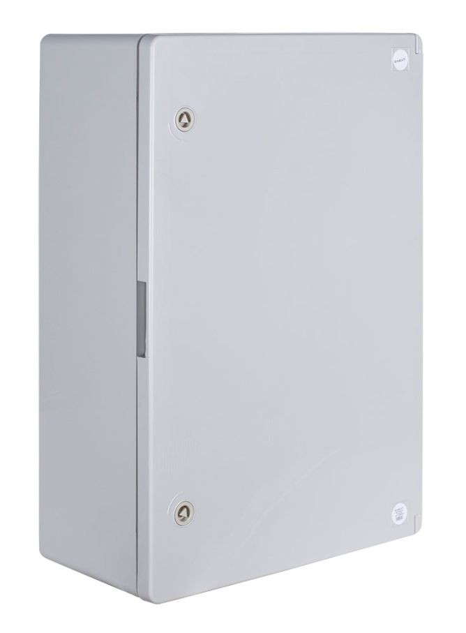 Корпус з ABS-пластику e.plbox.pro.p.50.35.22 з непрозорими дверцятами 500x350x220мм ІР65