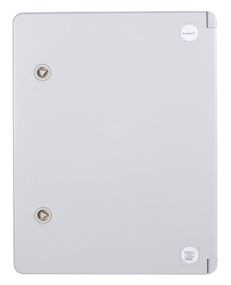 Корпус з ABS-пластику e.plbox.pro.p.50.40.18 з непрозорими дверцятами 500x400x180мм ІР65