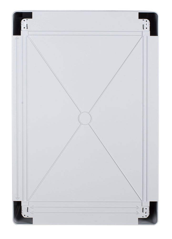 Корпус з ABS-пластику e.plbox.pro.p.60.40.20 з непрозорими дверцятами 600x400x200мм ІР65