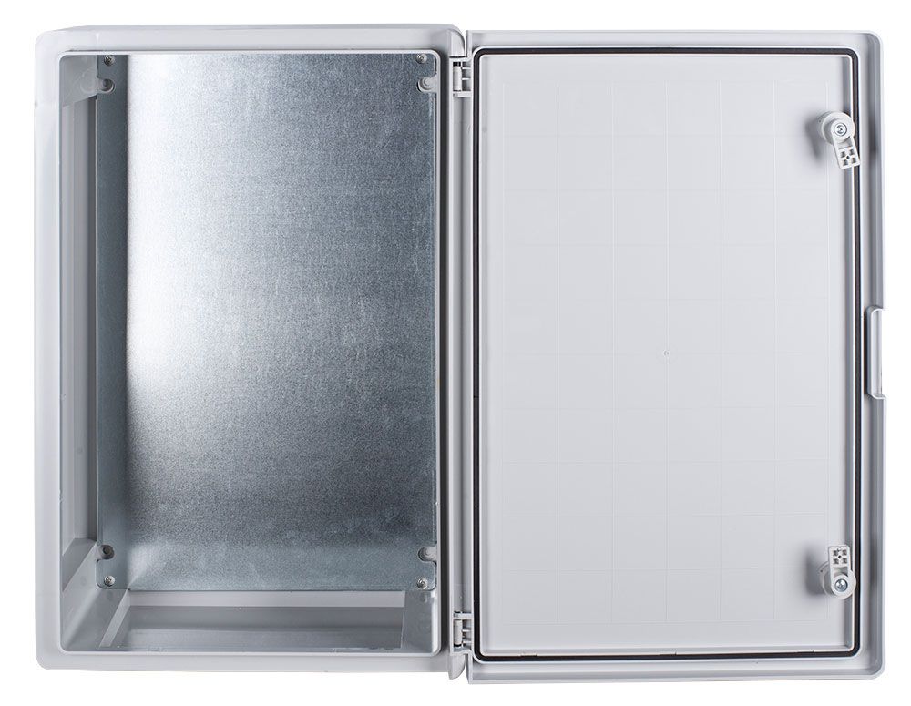 Корпус з ABS-пластику e.plbox.pro.p.70.50.25 з непрозорими дверцятами 700x500x250мм ІР65