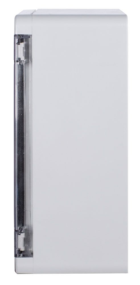 Корпус з ABS-пластику e.plbox.pro.p.28.21.13.tr з прозорими дверцятами 280х210х130мм ІР65