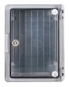 Корпус з ABS-пластику e.plbox.pro.p.33.25.14.tr з прозорими дверцятами 330x250x140мм ІР65
