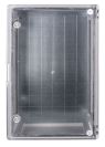 Корпус з ABS-пластику e.plbox.pro.p.60.40.20.tr з прозорими дверцятами 600x400x200мм ІР65
