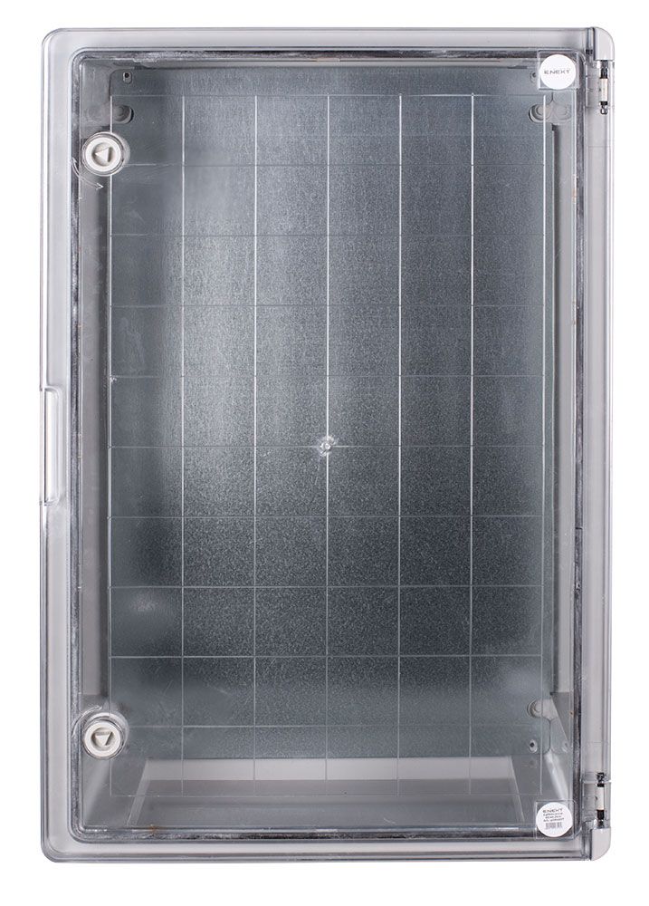 Корпус з ABS-пластику e.plbox.pro.p.60.40.20.tr з прозорими дверцятами 600x400x200мм ІР65