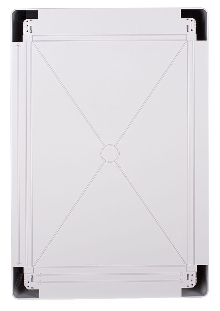 Корпус з ABS-пластику e.plbox.pro.p.60.40.20.tr з прозорими дверцятами 600x400x200мм ІР65