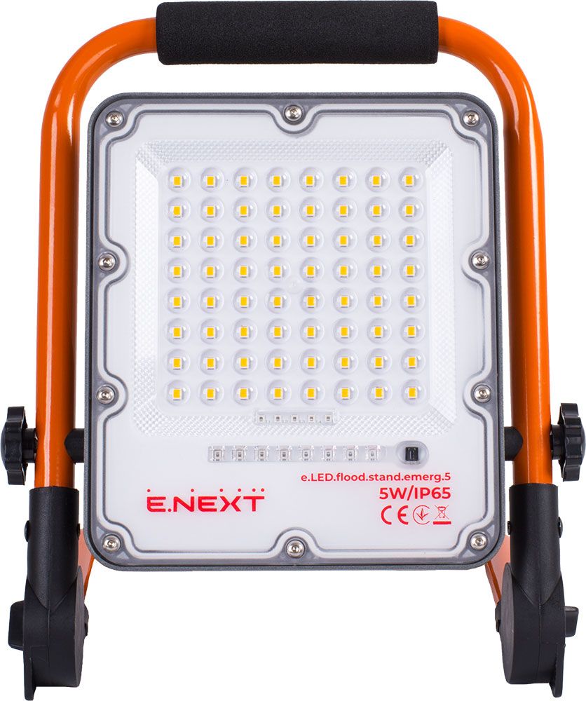 Прожектор світлодіодний акумуляторний e.LED.flood.stand.emerg.5