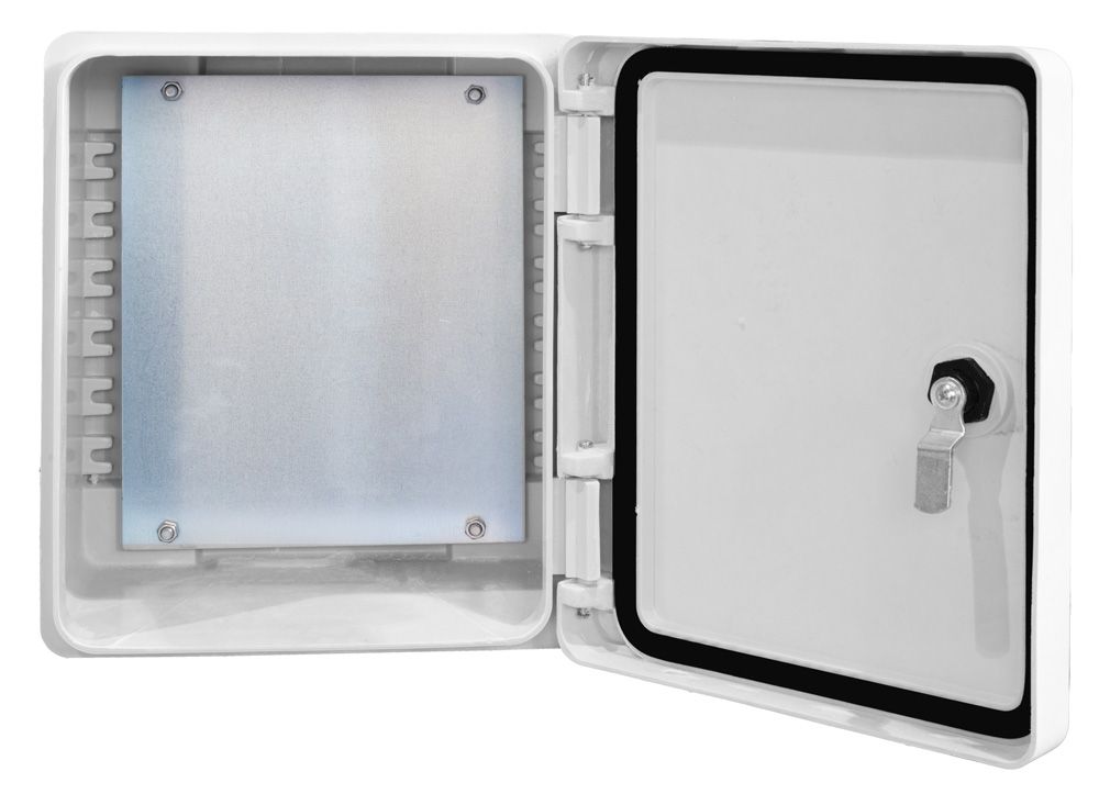 Корпус удароміцний з GRP-поліестеру e.plbox.industrial.30.25.17, 300 x 250 x 170мм, ІР67