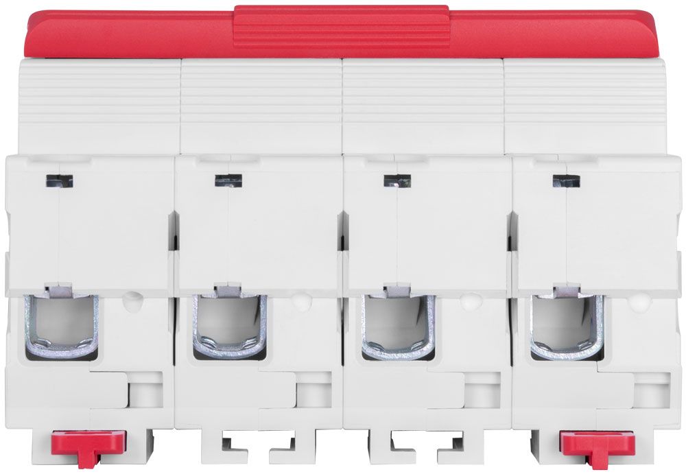 Модульний автоматичний вимикач e.mcb.stand.100.4.C80, 4р, 80А, C, 10кА