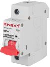 Модульний автоматичний вимикач e.mcb.pro.60.1.K 100 new, 1р, 100А, K, 6кА new