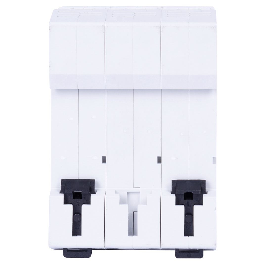 Модульный автоматический выключатель e.industrial.mcb.100.3.C20, 3 р, 20А, C, 10кА