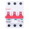 Модульный автоматический выключатель e.industrial.mcb.100.3.C20, 3 р, 20А, C, 10кА