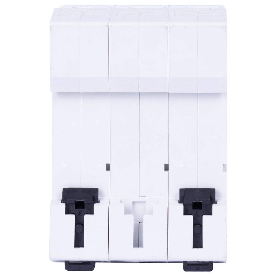 Модульный автоматический выключатель e.industrial.mcb.100.3.C25, 3 р, 25А, C, 10кА