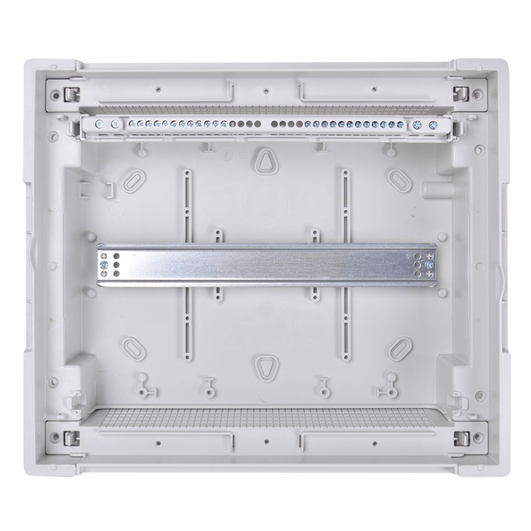 Корпус пластиковий на 14 модулів e.plbox.industrial.w.14 вбудованний, IP40