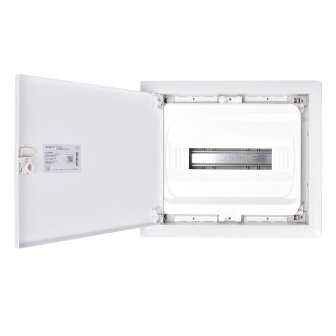 Корпус пластиковий на 14 модулів e.plbox.industrial.w.14 вбудованний, IP40