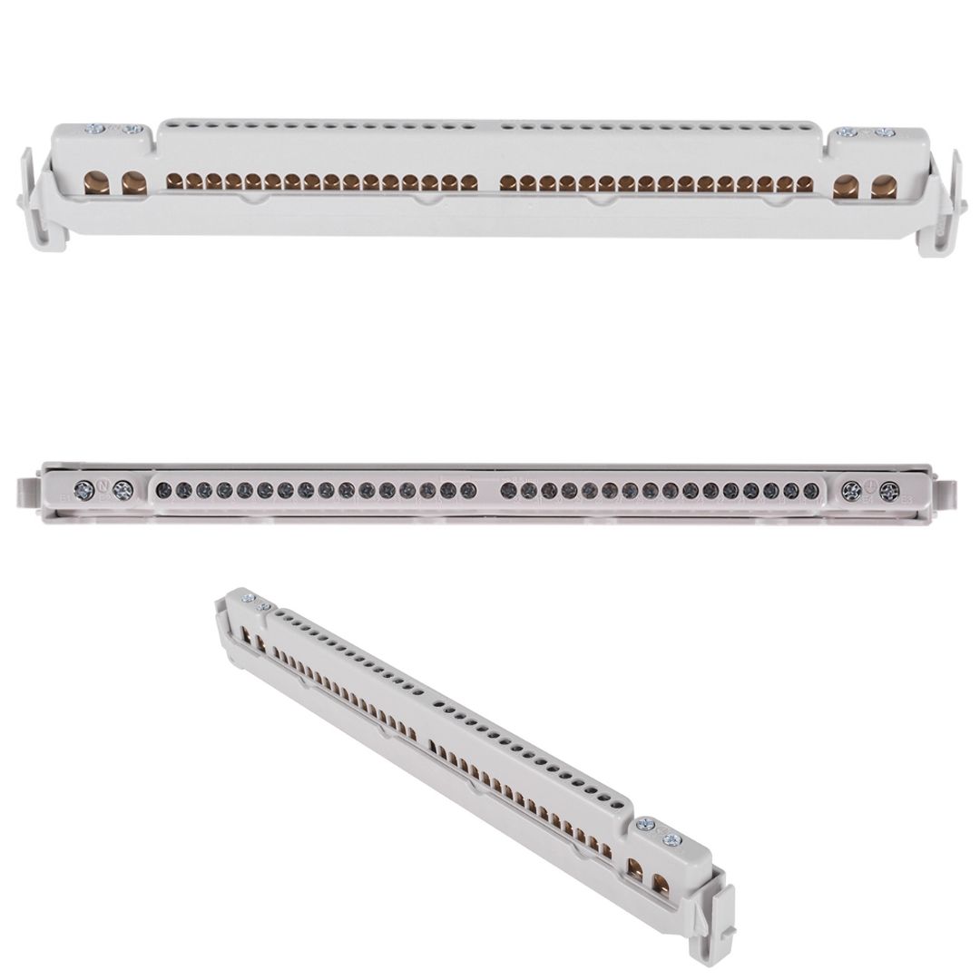 Корпус пластиковий на 42 модулів e.plbox.industrial.w.42 вбудованний, IP40