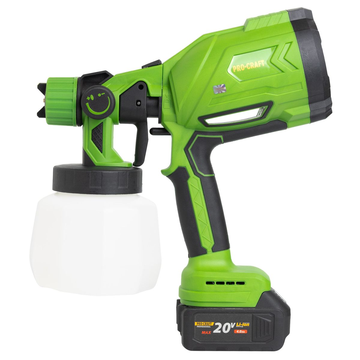 Акумуляторний фарбопульт Procraft PSE24 (без акб та зп)