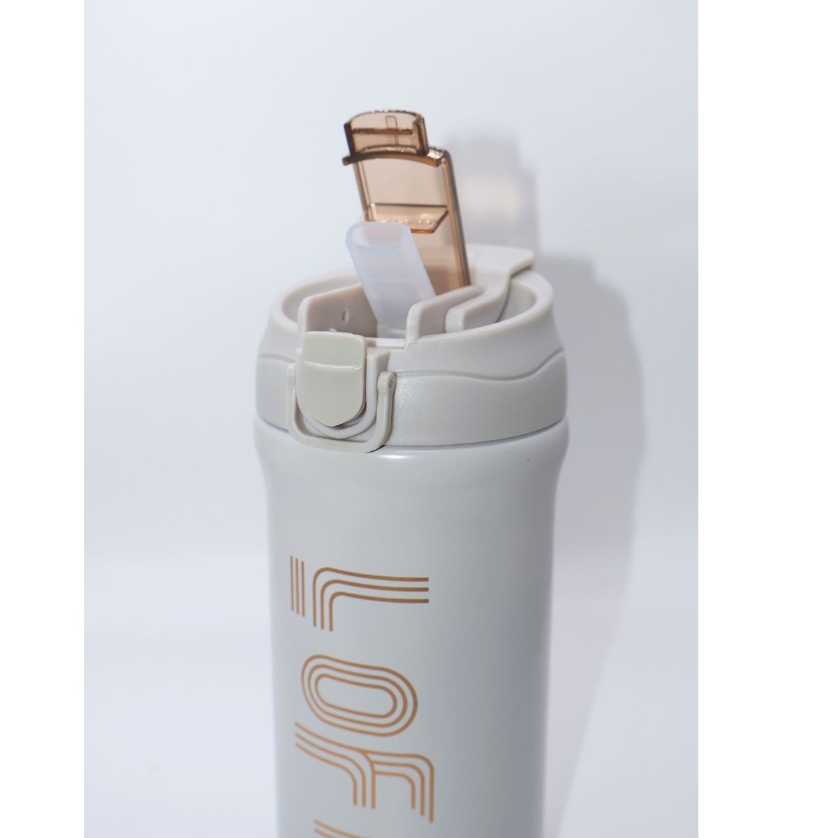 Термокружка 316 из нержавеющей стали 600 мл, Мокко Грей, из нержавеющей стали 600 мл