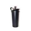 Вакуумна чашка-термос з нержавіючої сталі 316, портативна для води та кави, чорна, 550 мл