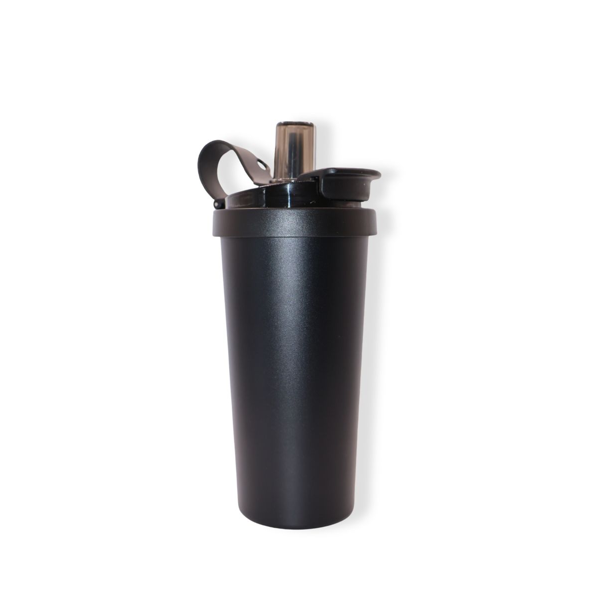 Вакуумна чашка-термос з нержавіючої сталі 316, портативна для води та кави, чорна, 550 мл