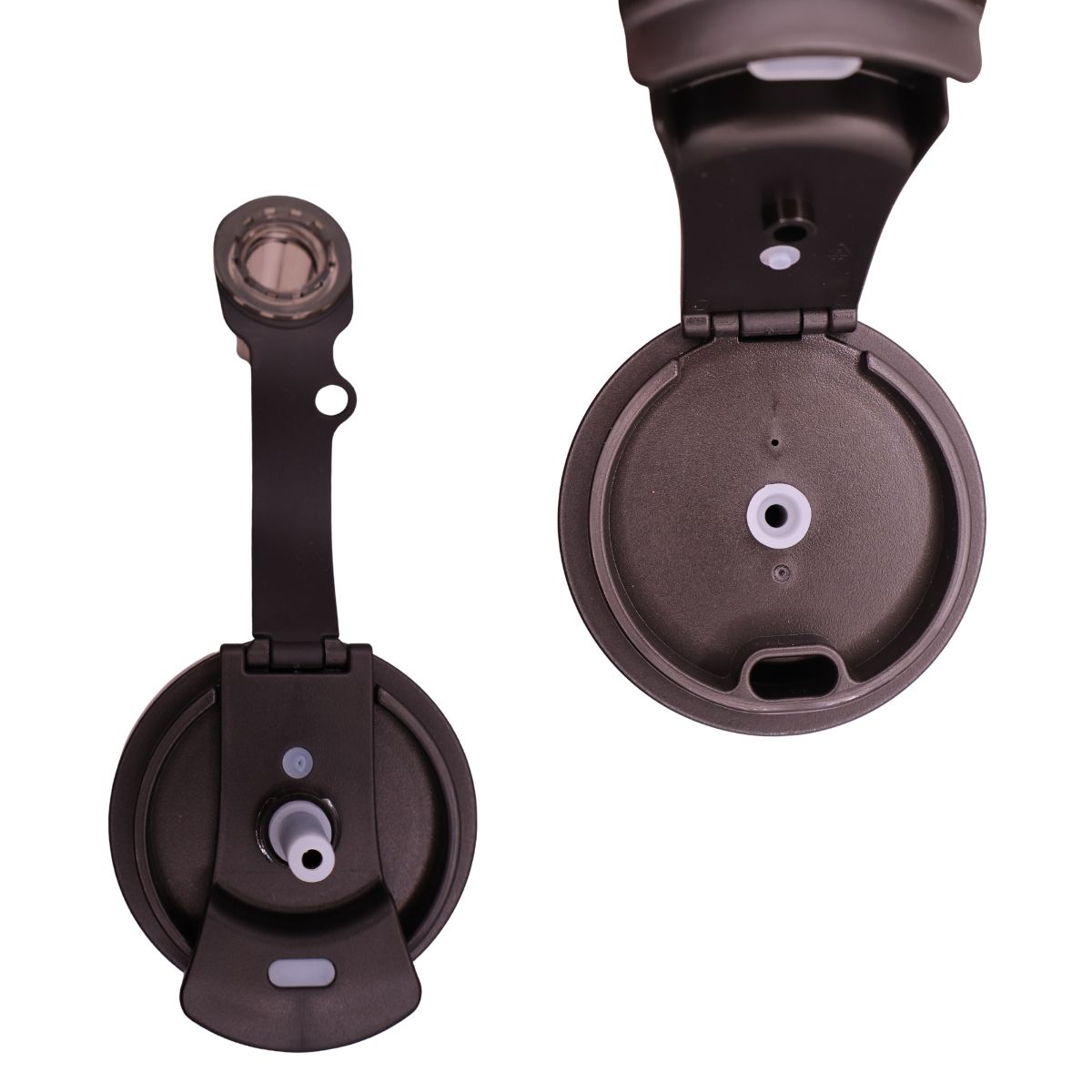 Вакуумна чашка-термос з нержавіючої сталі 316, портативна для води та кави, чорна, 550 мл