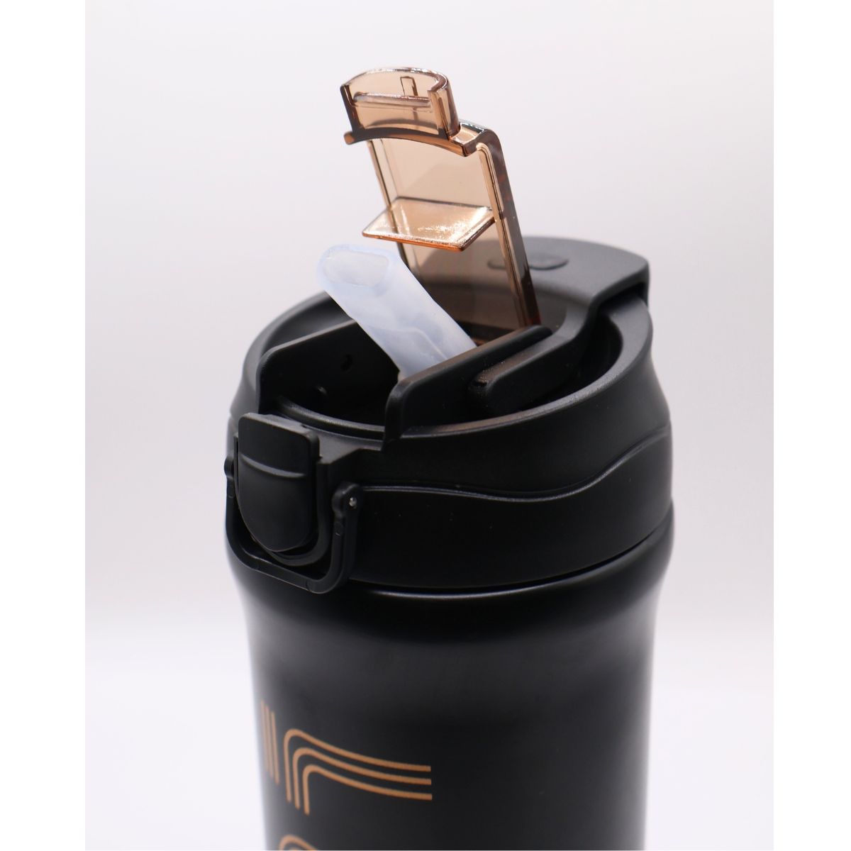 Термокружка 316 із нержавіючої сталі , 600 мл, Чорний