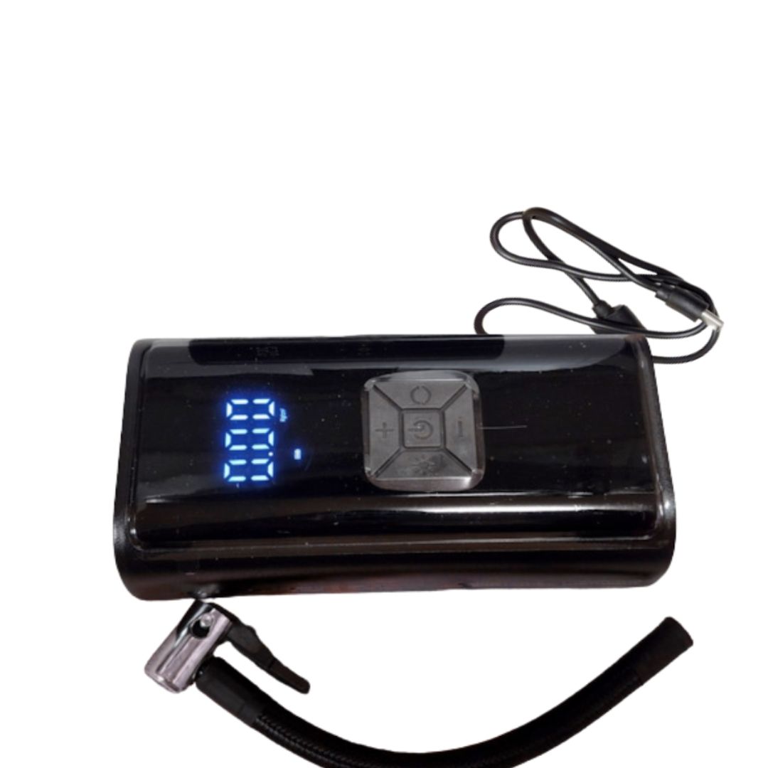 Автомобільний портативний бездротовий насос з віддачею та цифровим дисплем, Inflator 216, 120W