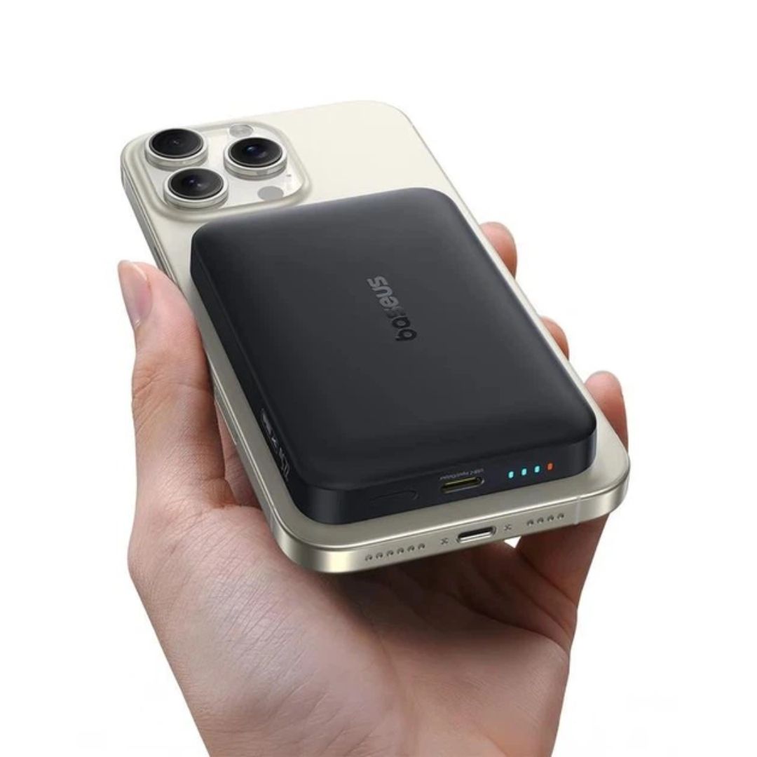 Power Bank 10000mAh 22,5W Baseus FM11, бездротовий з швидкою зарядкою, чорний