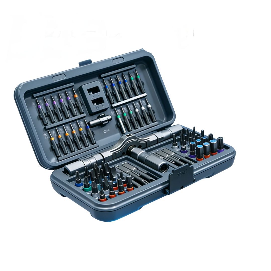 Набір викруток з храповим механізмом 66 в 1