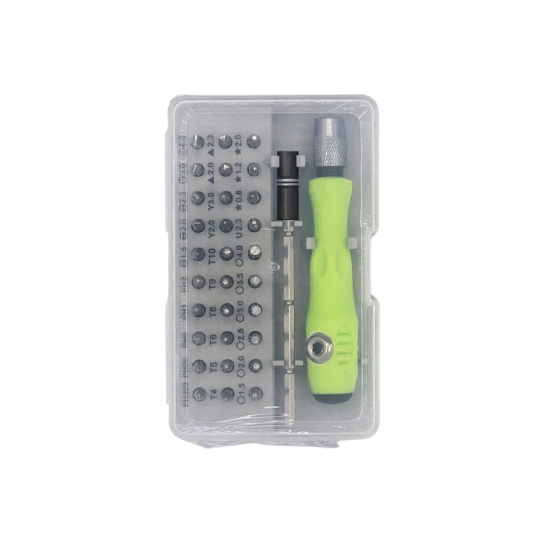 Багатофункціональний набір викруток 32 в 1, жовтий