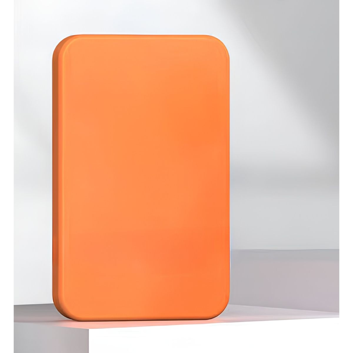 Power Bank 5000 мАг з бездротовою зарядкою, помаранчевий