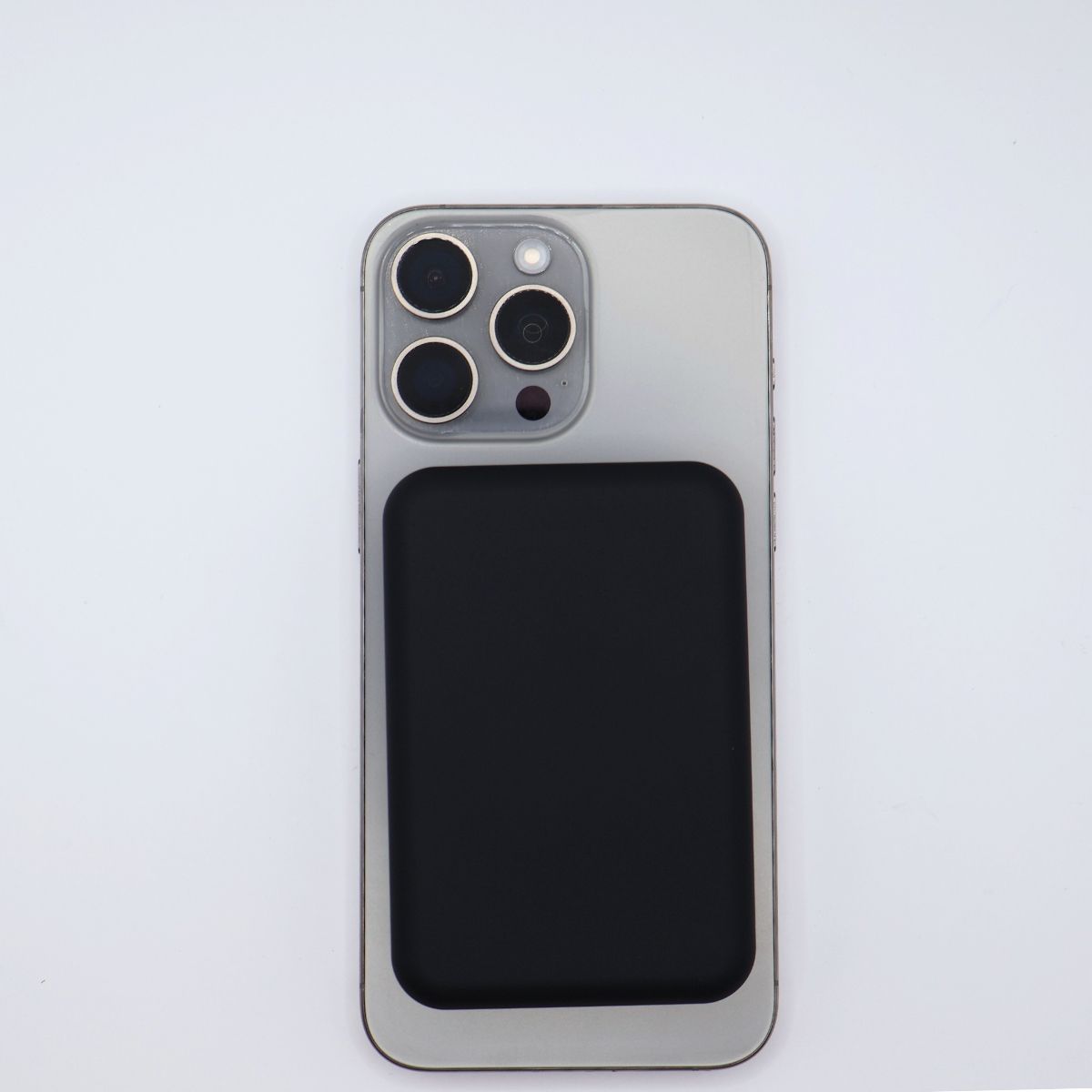 Power Bank 5000 мАг з бездротовою зарядкою, чорний