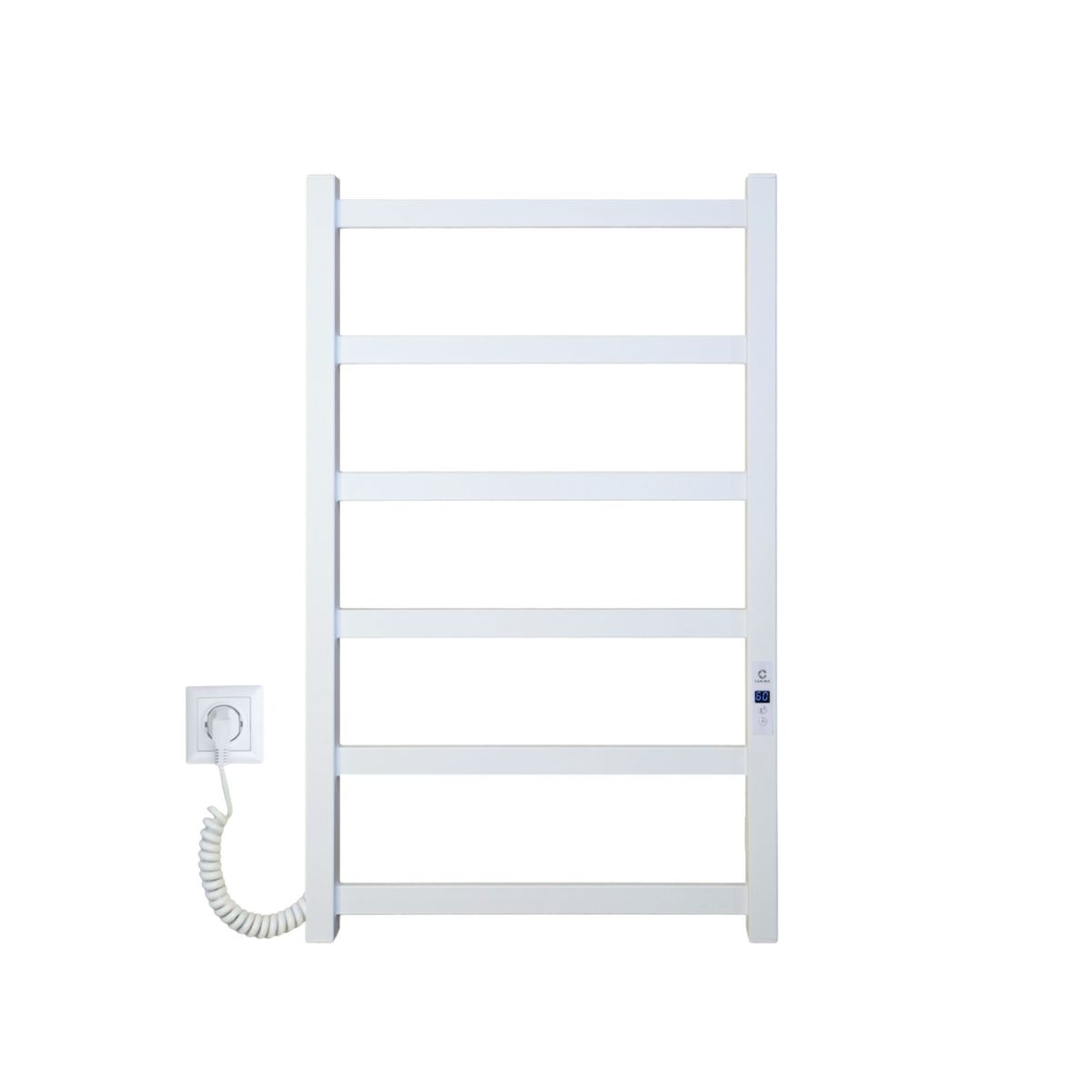 Рушникосушарка електрична Carino FLAVIA з дисплеєм Білий матовий 790*490