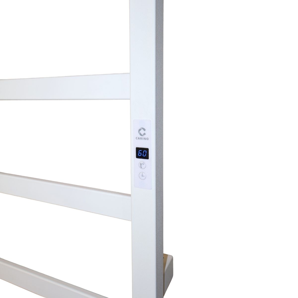 Рушникосушарка електрична Carino FLAVIA з дисплеєм Білий матовий 790*490
