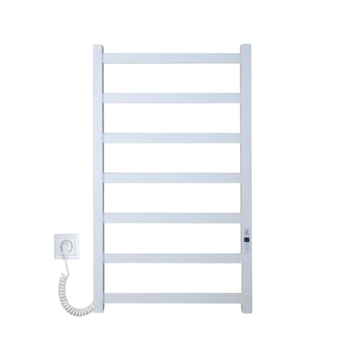 Рушникосушарка електрична Carino LAURA з дисплеєм Білий матовий 790*490