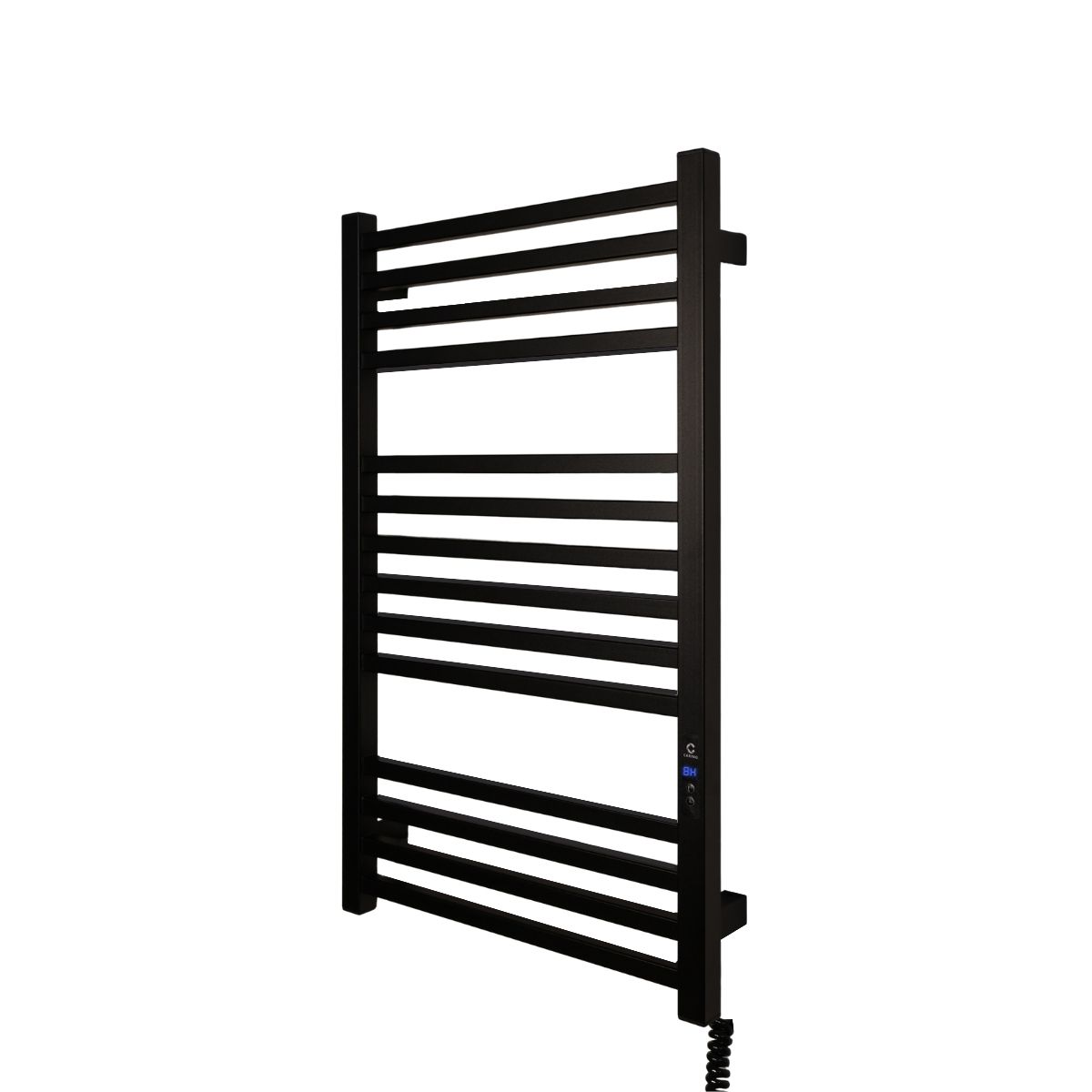 Рушникосушарка електрична Carino LORENZO з дисплеєм Чорний матовий 790*490