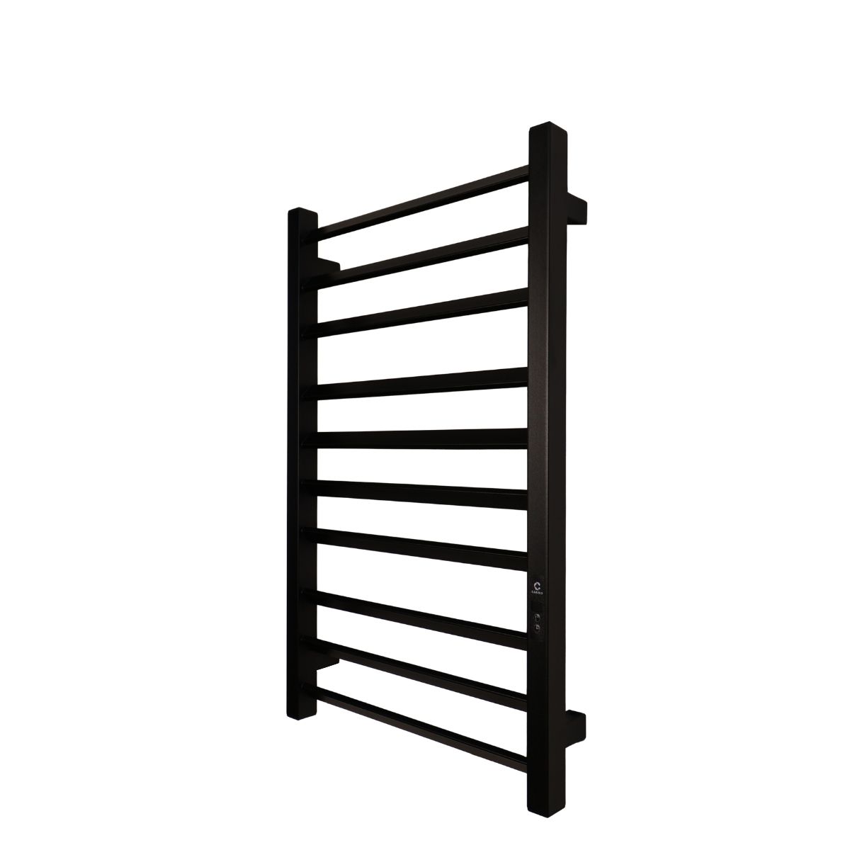 Рушникосушарка електрична Carino ROSA з дисплеєм Чорний мат 790*490