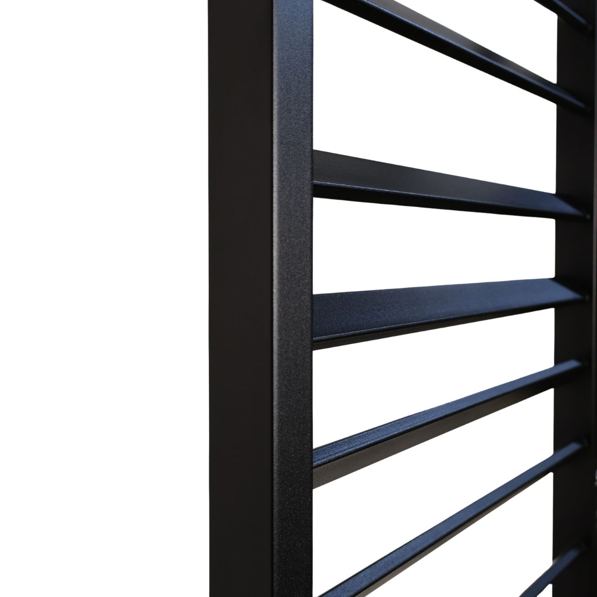 Рушникосушарка електрична Carino ROSA з дисплеєм Чорний мат 790*490