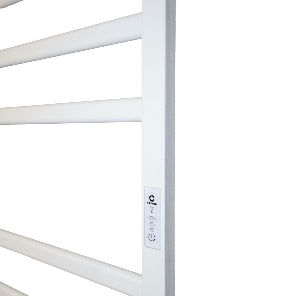 Полотенцесушитель электрический Carino ALBA с контроллером Белый мат 790*490